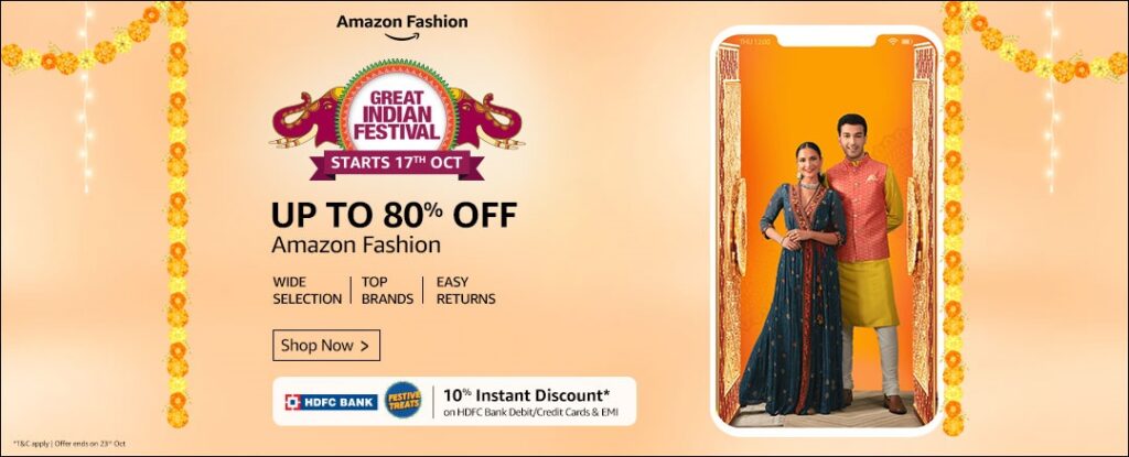 Amazon Fashion deals discounts offers coupons