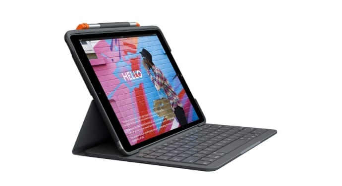 Logitech Slim Folio Keyboard for iPad 10.2 Inch (7th 8th Gen)